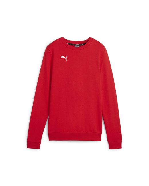 PUMA Teamgoal Casuals Crew Neck Swe Gebreide Trui Voor in het Red