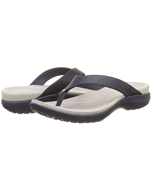 CROCS Women's Capri V Sequin Flip Sandals - Bobâs Stores