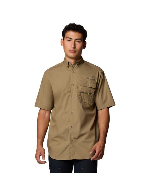 Columbia Green Sharptail Short Sleeve Shirt for men
