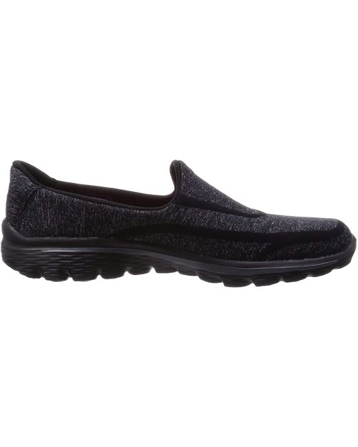 Skechers Performance Go Walk 2 Super Sock Slip-on Walking Shoe,old Black,6 M Us - Lyst