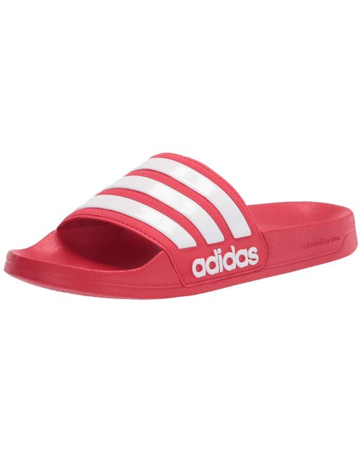 adidas Synthetic Adilette Comfort in Red for Men - Save 70% - Lyst