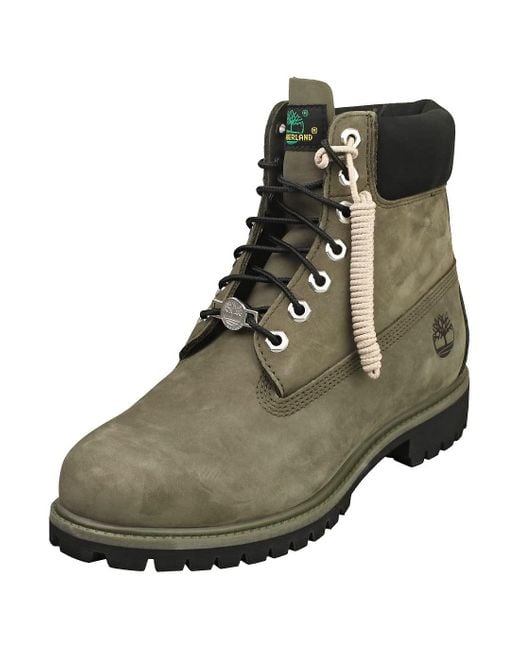 Timberland Premium Waterproof Mens Ankle Boots In Dark Green - 10 Uk for men