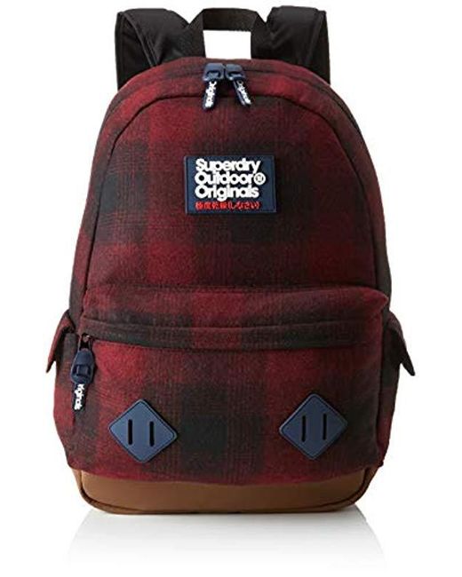 superdry grey camo mono montana backpack