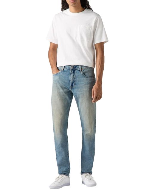 512 Slim Taper Fit Levi's de hombre de color Black