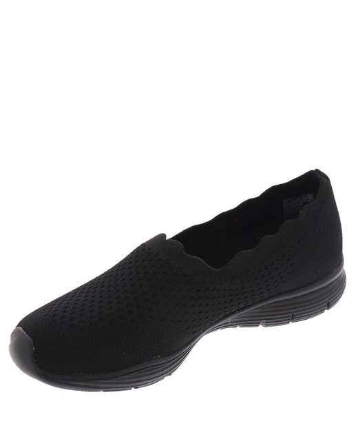 Skechers Black Usa Arch Fit Seager S Slip On