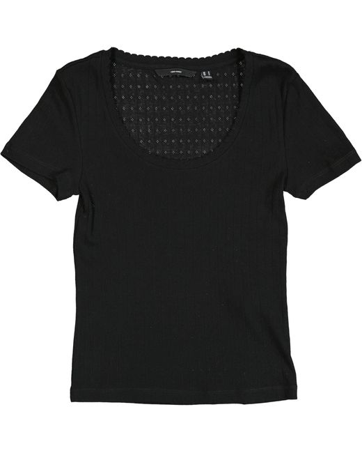 Vero Moda Black T-Shirt Gr. M schwarz