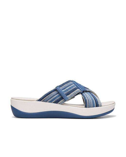 Clarks Arla Wave Sandaal Voor in het Blue