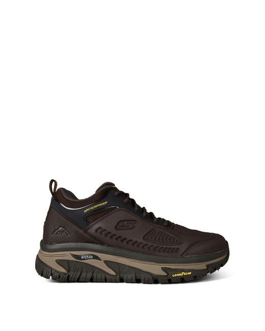 Skechers S Rd Wlk Pyls Shoes Brown 9.5 Uk for men