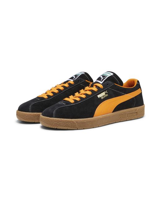 Sneakers Delphin 42.5 Black Pumpkin Pie Orange di PUMA in Blue da Uomo