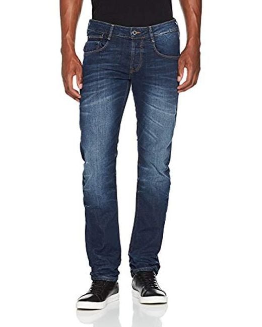 Guess Blue Vermont Straight Slim Jeans for men