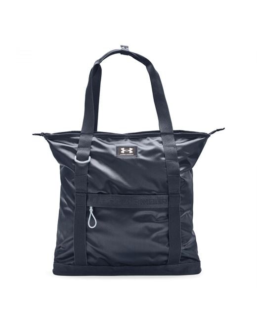 Under Armour Blue Essentials 1376464 Downpour Grey Tote Bag One Size