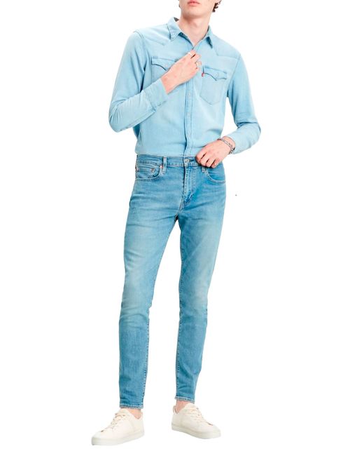 Levi's 512tm Slim Taper Jeans Nen in het Blue voor heren