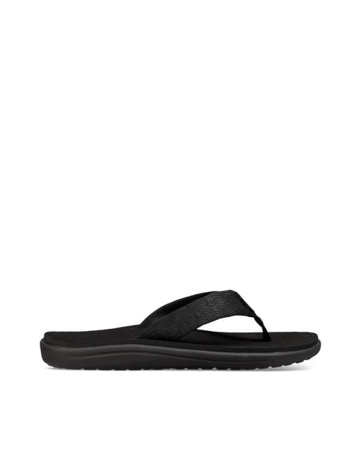 Teva Voya Flip Sandal s Pantoffeln in Black für Herren