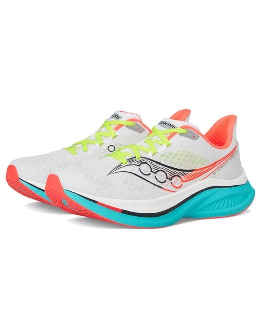 Saucony White Endorphin Speed 5 Sneaker