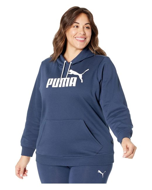 blue puma hoodie