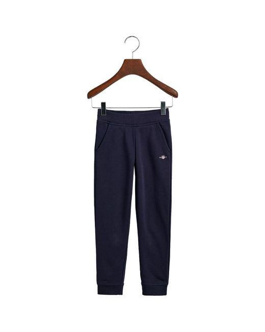 Shield Sweatpants Pantaloni Casual di Gant in Blue