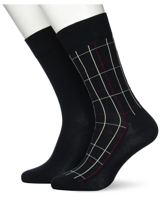 Hudson Black Traffic 2-pack Soh Knit Socks for men