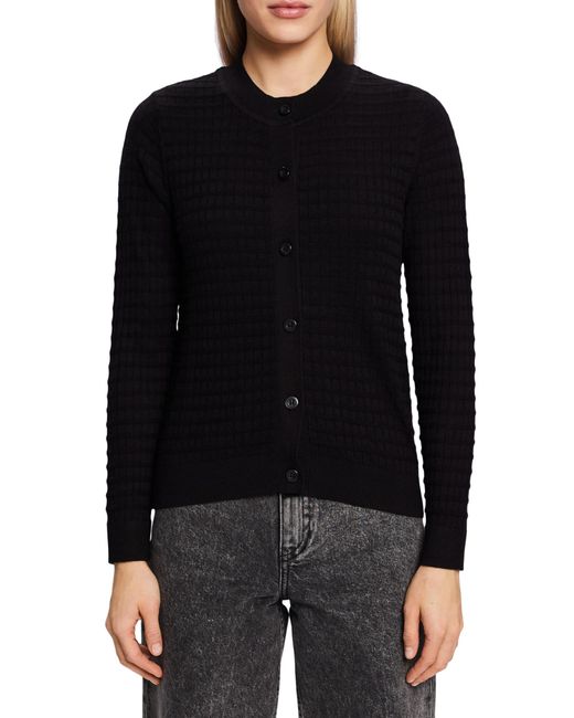 Esprit Black 014ee1i327 Cardigan Sweater