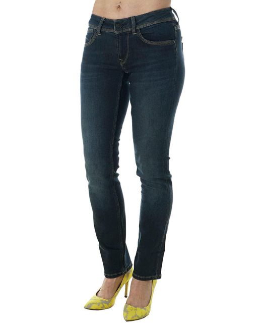 Pepe Jeans Blue Jeans Style L35_253 Saturn Straight
