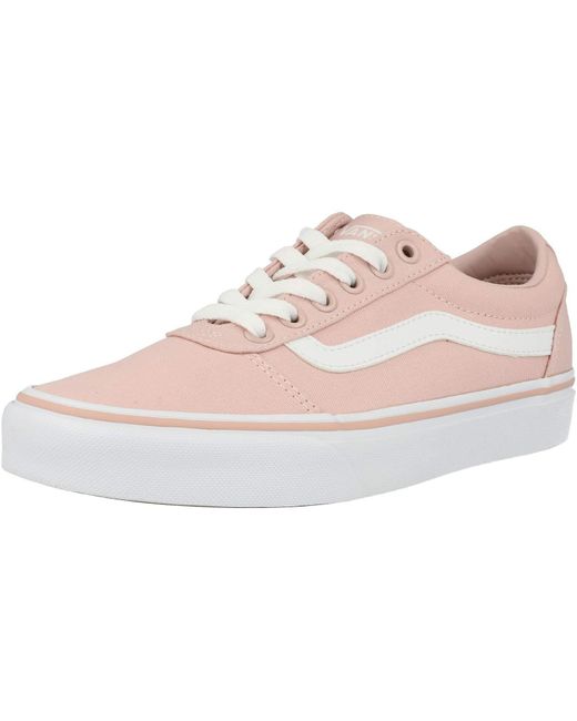 pink low top vans