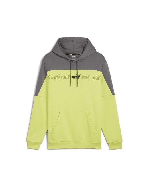 Hoodie Around The Block XL Lime Sheen Green PUMA pour homme