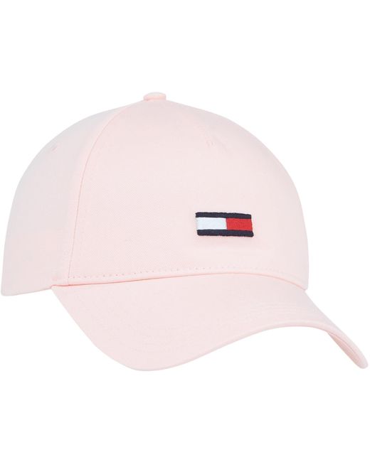 Tommy Hilfiger Pink Baseball Cap Flag