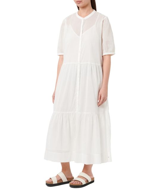 Tommy Hilfiger Flare Jurk Voor in het White