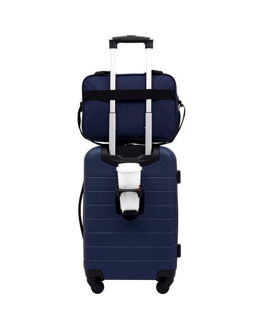 Wrangler 2 Piece Smart Spinner Carry-on Luggage Set in Blue | Lyst UK