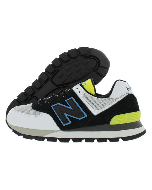 New Balance 574 Rugged Neon s Shoes Size 10.5 in Blue für Herren