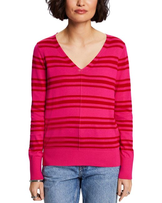 994ee1i305 Sweater Esprit en coloris Red