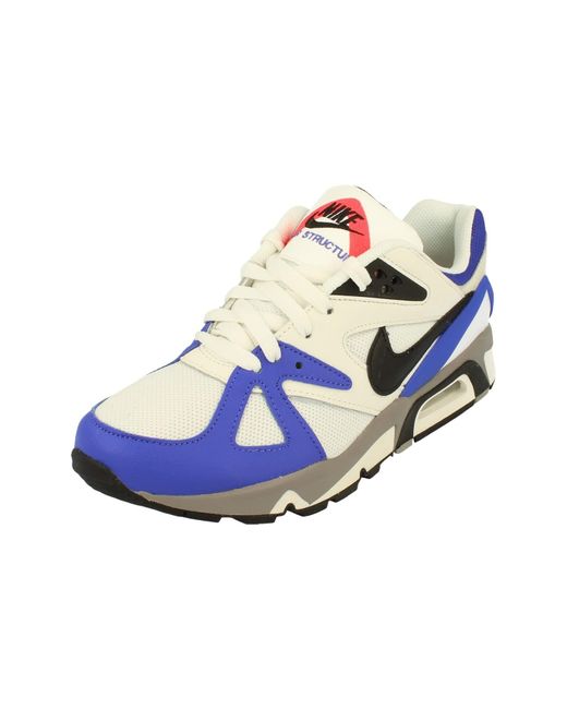Nike Air Struktur Männer Turnschuhe in Blue für Herren