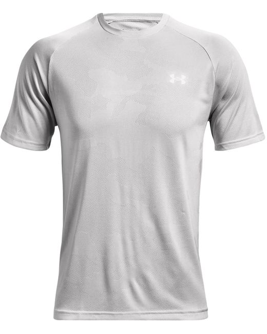 Under Armour Gray Tech 2.0 5c Short Sleeve T-shirt for men