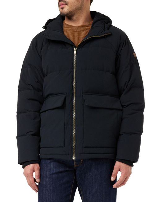 Wrangler Black Zip Down Jacket for men