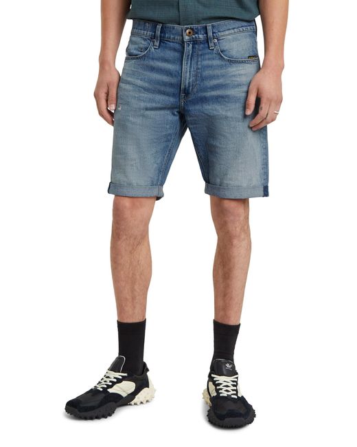G-Star RAW Blue Mosa Shorts for men