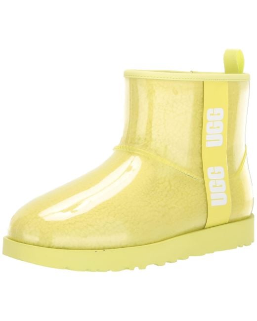 yellow low top uggs