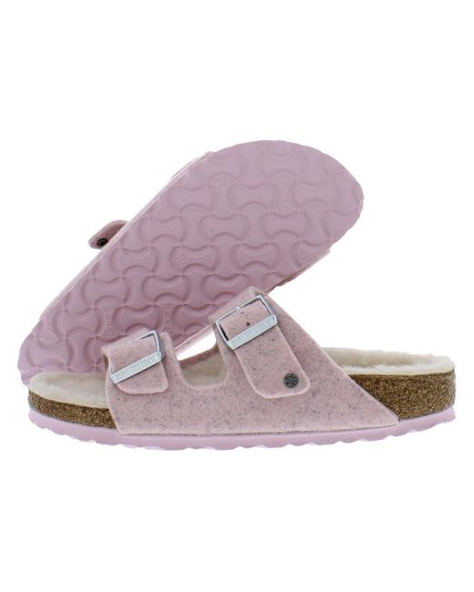 Birkenstock Purple Arizona Rivet Narrow Shoes Size 8