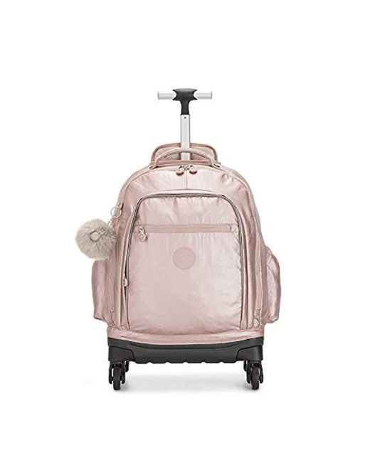 Rose gold 2025 rolling backpack