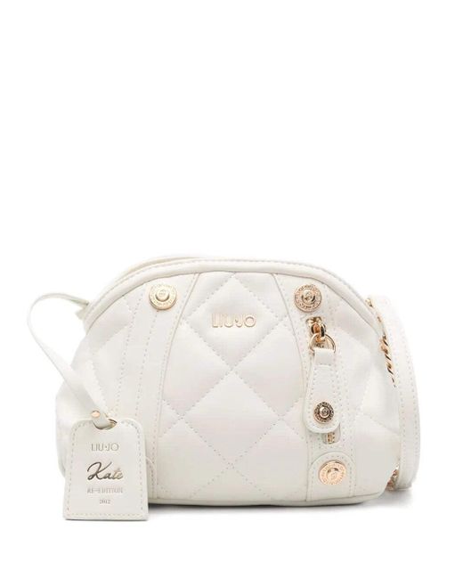 LIU JO Kate ECS Pochette Cream di Liu Jo in White