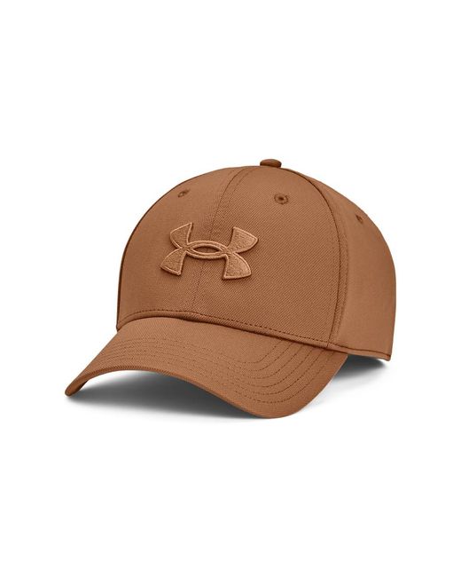 Under Armour Brown Blitzing Cap Stretch Fit, for men