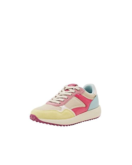 Sneakers à lacets Esprit en coloris Pink