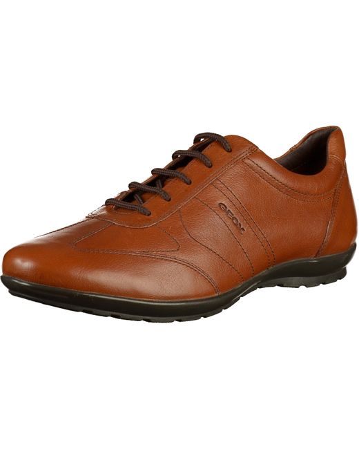 Geox Leather Uomo Symbol B, 's Oxford in Brown for Men - Save 46% | Lyst UK