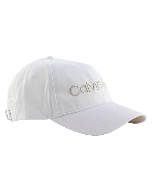 Calvin Klein Cap Ck Must Minimum Logo Cap Basecap in Weiß | Lyst DE