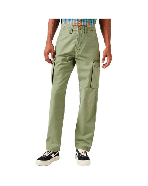 Wrangler Green Casey Jones Cargo Pants for men