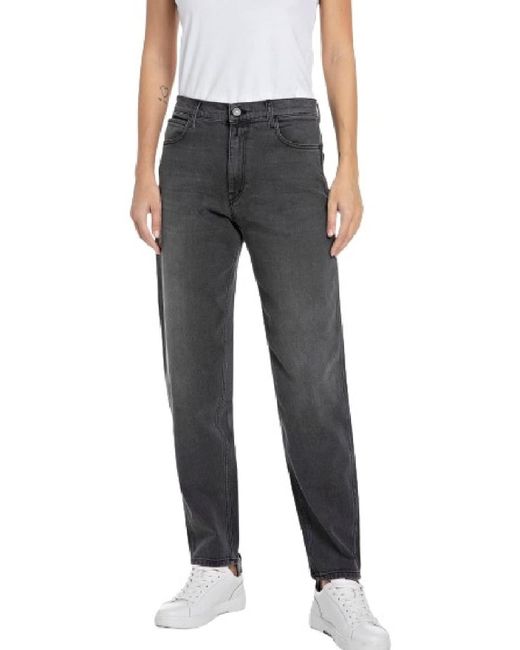 WB471 Keida Black Friday Jeans Replay en coloris Gray