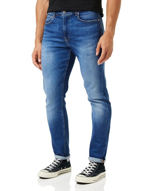 Calvin Klein Blue Slim Taper Jeans for men