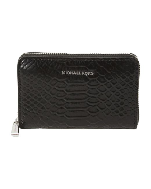 Michael Kors Sm Za Card Case Zwart in het Black