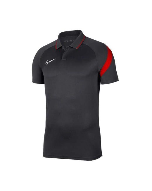 Nike Dri-fit Academy Poloshirt Met Korte Mouwen in het Black voor heren