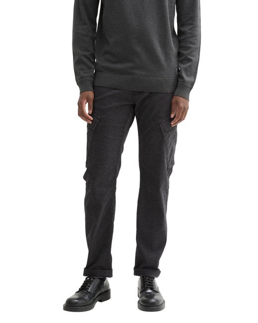 Tom Tailor Thermolite® Tapered Cargo Hose in Black für Herren
