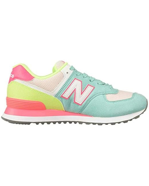 new balance wl574 pink mist