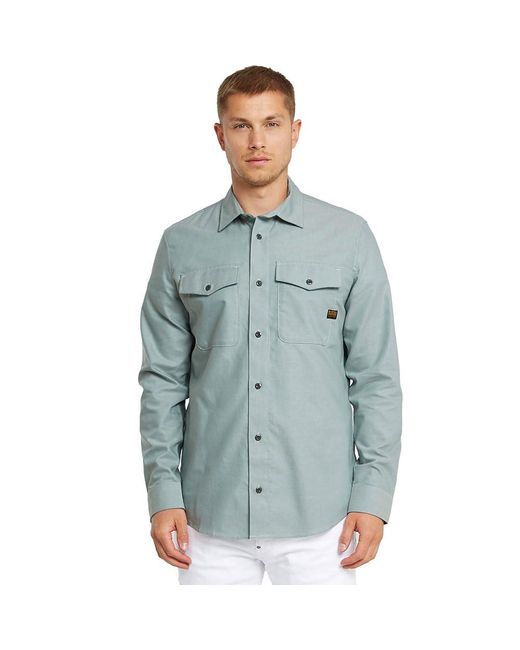 G-Star para Hombre Camisa Marine Slim G-Star de hombre de color Blue